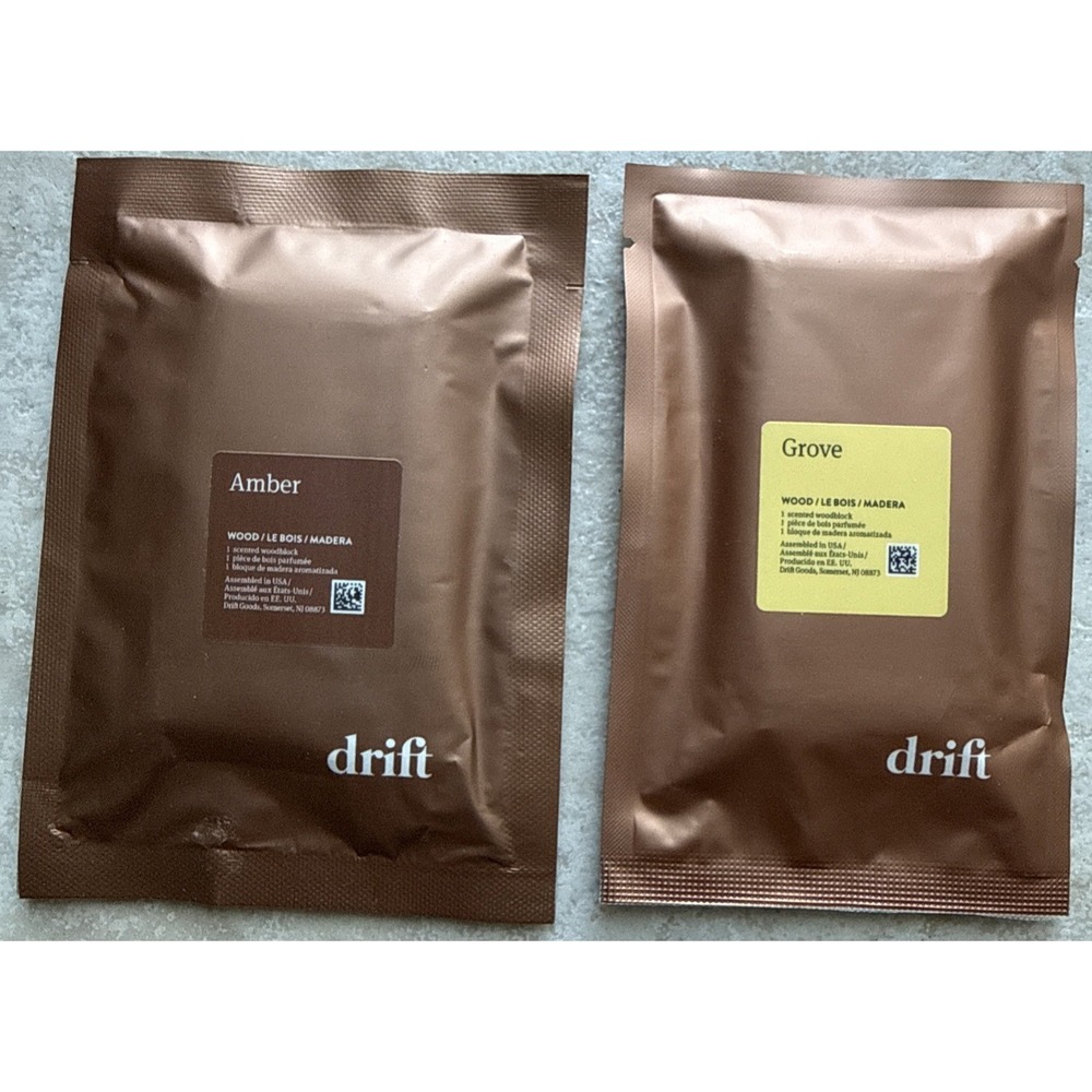 Drift Car Air Freshener The Original Wood Air Freshener Odor Eliminator (2 PACK)